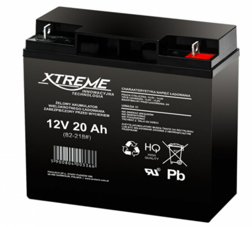 BLOW Gel battery 12V 20Ah XTREME