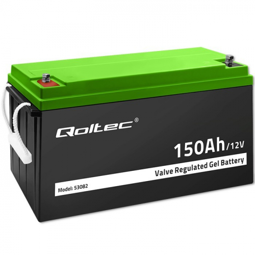 Qoltec Gel battery 12V, 150Ah