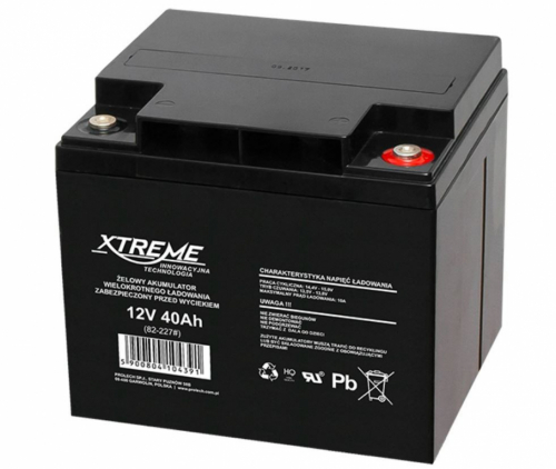 BLOW Gel battery 12V 40Ah XTREME