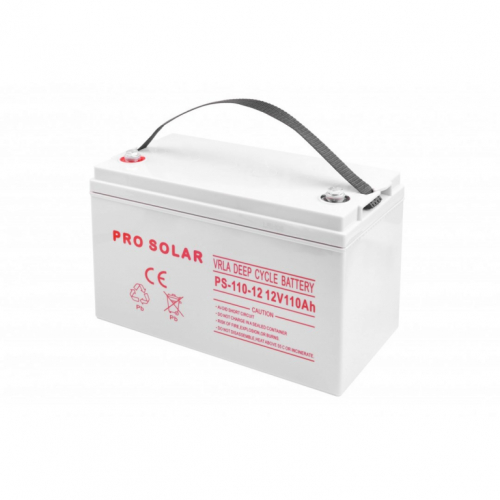 BATTERY VOLT POLSKA DEEP CYCLE VPRO SOLAR 12V 110 AH VRLA MAINTENANCE-FREE