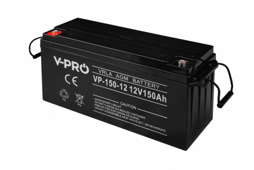 VOLT POLSKA AGM VPRO 12V 150Ah VRLA Maintenance-free battery