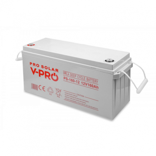 DEEP CYCLE VPRO SOLAR 12v 160 Ah VRLA UNATTACHED BATTERY