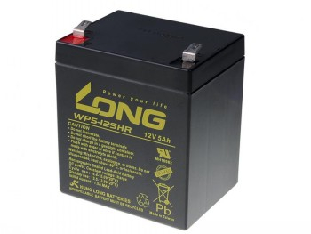 LONG 12V 5AH LEAD-ACID BATTERY HIGHRATE F2 (WP5-12SHR F2)