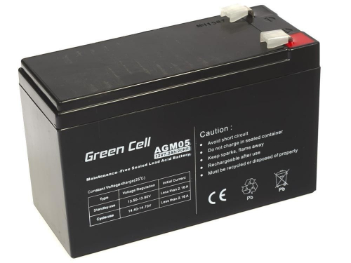 Green Cell AGM05 UPS battery Sealed Lead Acid (VRLA) 12 V 7.2 Ah