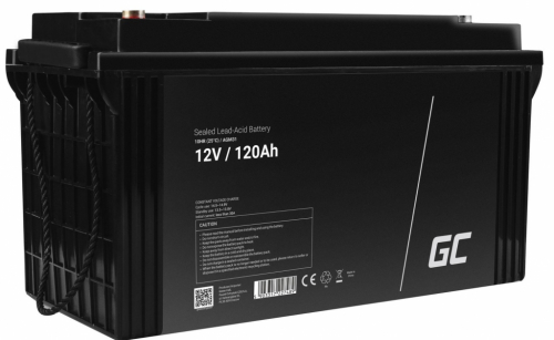 Green Cell AGM31 vehicle battery Sealed Lead Acid (VRLA) 120 Ah 12 V Marine / Leisure