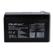 Qoltec Gel battery | 12V | 9Ah | Max.90A | AGM
