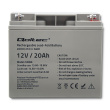 Qoltec AGM battery 12V 20Ah, max. 300A