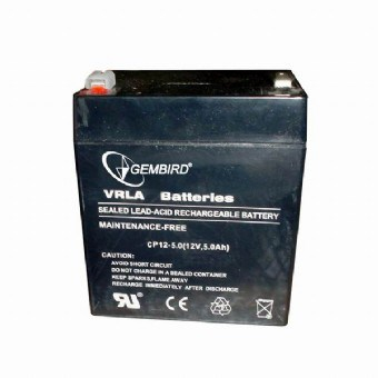 Gembird 12V, 5Ah Sealed Lead Acid (VRLA)