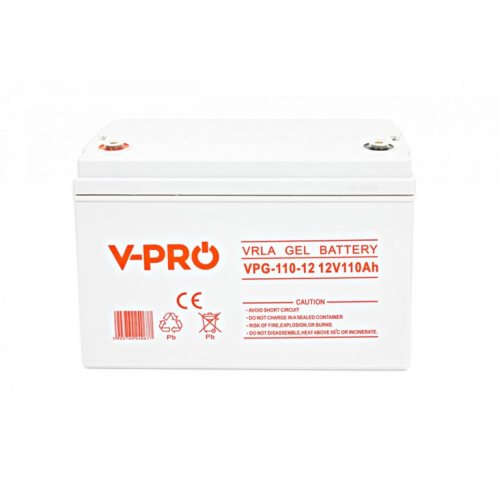 VOLT POLSKA GEL VPRO SOLAR BATTERY 12V 110Ah