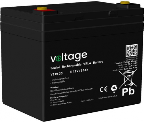 Battery AGM Voltage 12V 33Ah VE12-33