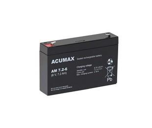 BATTERY 6V 7.2AH/AM7.2-6 ACUMAX  EMU