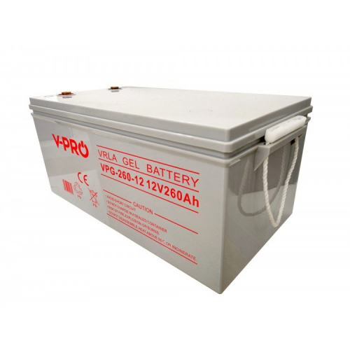 Battery Volt Polska Gel VPRO 12V 260Ah