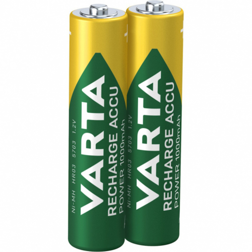 Akku AAA 1.2V (HR03) *Varta* Recharge Accu - 2er-Pack 100573