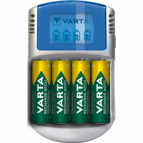 Akku Ladegerät (inkl. Akkus) LCD Charger *Varta*