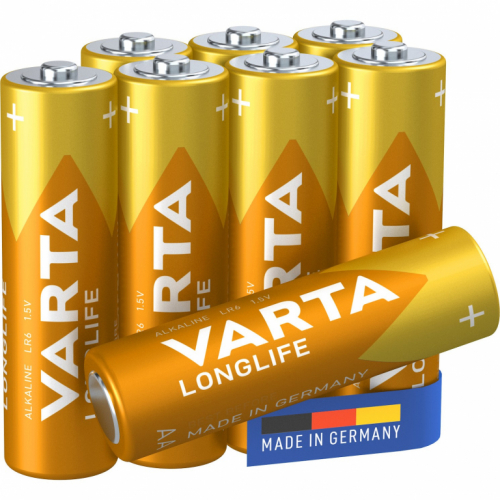 Batterie AA (LR6) 1.5V *Varta* Longlife - 8-Pack
