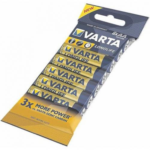 Batterie AA (LR6) 1.5V *Varta* Longlife - 8-Pack 21249764