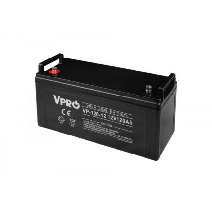 VOLT POLSKA AGM VPRO 12V 120Ah VRLA Maintenance-free battery