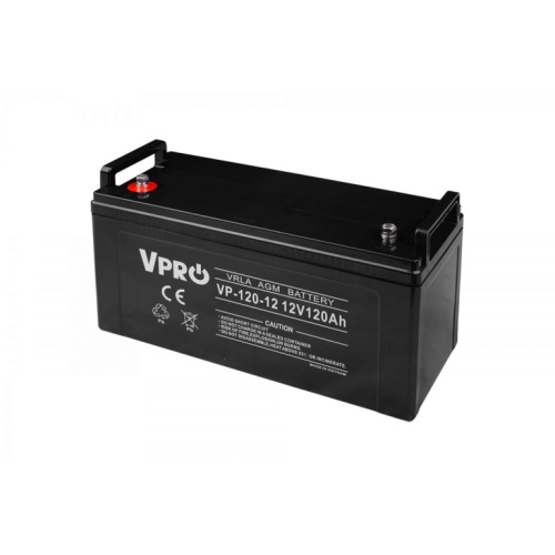 VOLT POLSKA AGM VPRO 12V 120Ah VRLA Maintenance-free battery