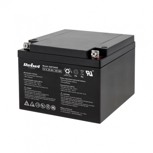 Rebel Gel Battery 12V 24Ah