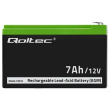 Qoltec Gel battery | 12V | 7Ah | Max.72A | AGM