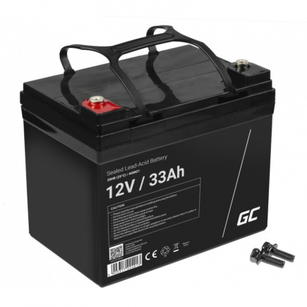Green Cell Ersatzbatterie AGM21 12V/33Ah