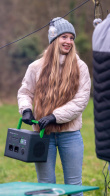 Schneider OffGrid Portable Power Station 500, 230V, 517Wh Lithium-ion, LCD, 2 CEE 7/3 Schuko outlets, Sinewave, 3 USB-A, 2 USB-C, Wireless Charger APC
