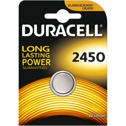Knopf Duracell CR2450 (1-Pack)