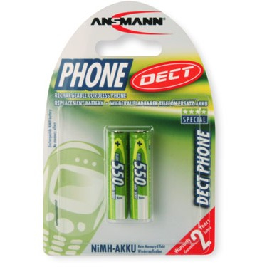 Ansmann 5035523 Nickel-Metallhydrid (NiMH) 550mAh 1.2V Wiederaufladbare Batterie