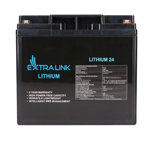 Extralink Battery LiFePO4 24AH 12.8V BMS EX.30424