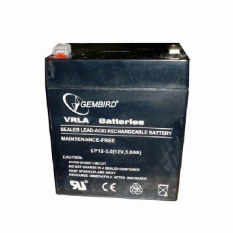 Gembird Rechargeable battery 12V 5AH