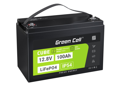 Green Cell LFPGC12V100AH UPS battery Lithium Iron Phosphate (LiFePO4) 12.8 V 100 Ah