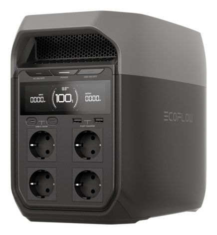 EcoFlow DELTA 3 portable power station Lithium Iron Phosphate (LiFePO4) 1800 W 12.5 kg