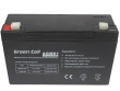 Green Cell AGM Battery 6V 12Ah 12.000 mAh Sealed Lead Acid (VRLA)