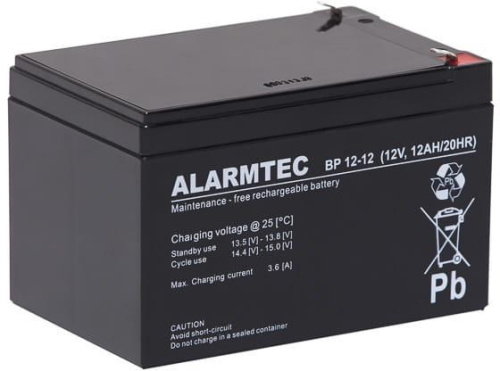 12V 12AH VRLA BP12-12 ALARMTEC EMU BATTERY