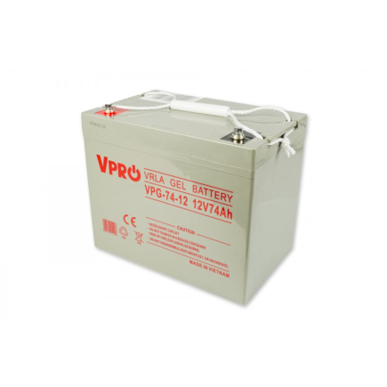 GEL VPRO PREMIUM 12v 74  Ah VRLA UNATTACHED BATTERY