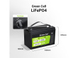 Green Cell Žalias Cell CUBE LiFePO4 125Ah 12,8V 1600Wh liio geležies fosfato baterija kemperiui, sauls energijai, neprijungtai prie tinklo, laivui Lithium Iron Phosphate (LiFePO4) 12.8 V