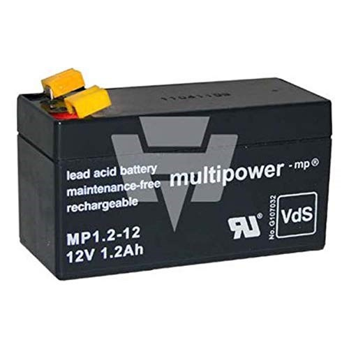Multipower MP1.2-12 12V1.2Ah Vds F1 Battery