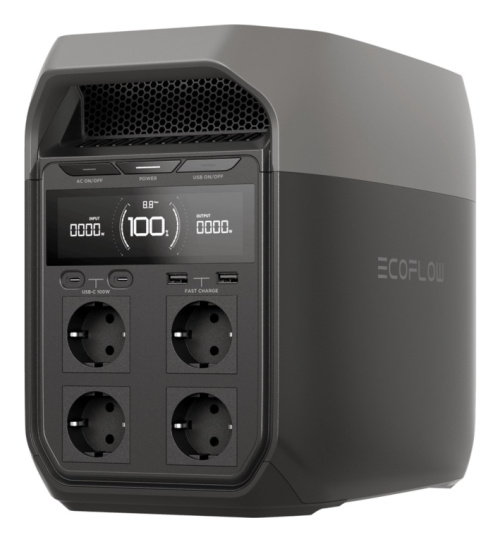 EcoFlow DELTA 3 portable power station Lithium Iron Phosphate (LiFePO4) 1800 W 12.5 kg