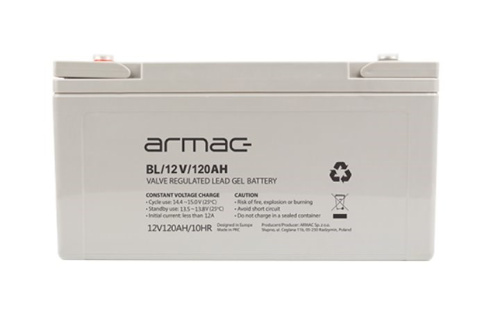 Universal gel battery for Ups Armac Long-Life BL/12V/120Ah