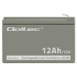 Qoltec 53049 AGM battery | 12V |  12Ah