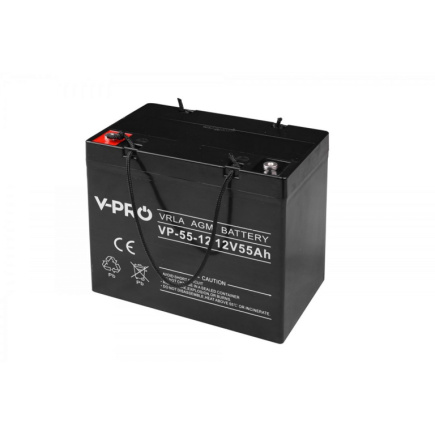 Akumulator AGM VPRO 12V 55 Ah
