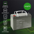 Qoltec  Akumulator AGM | 12V | 36Ah | Bezobsługowy | Wydajny | LongLife | do UPS, skutera
