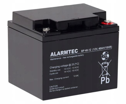 AGM ALARMTEC BP Series Battery 12V 40Ah