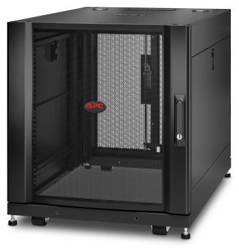 APC NETSHELTER SX 12U SERVER RACK ENCLOSURE 600MM X 900MM W/ SIDES BLACK