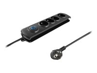 QOLTEC 50105 Surge protector Qoltec   4 power socket   2,5m