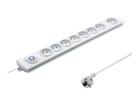 QOLTEC 50293 Surge protector 8 sockets 1.5m