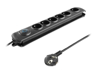 QOLTEC Surge protector 6 sockets 5m