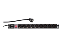 LOGILINK PDU9C02 LOGILINK- 19 power distribution unit with 9 sockets (DIN49440)