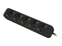 LANBERG Power strip 5x Shuko 1.5m black