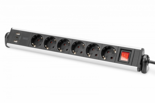 Digitus Power strip with USB DA-70624